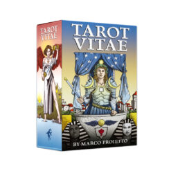 塔羅人生｜Tarot Vitae｜78張,豐富細節和現代化配色,贈中文翻譯