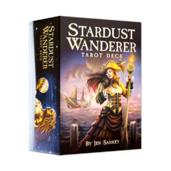 星塵漫遊者塔羅牌｜Stardust Wanderer Tarot｜78張,充滿夢幻色彩的珠寶色調藝術作品,贈中文翻譯