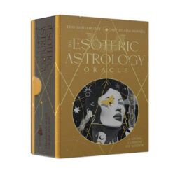 神秘占星術神諭卡｜The Esoteric Astrology Oracle｜51張,照亮靈魂旅程的活潑智慧流,贈中文翻譯